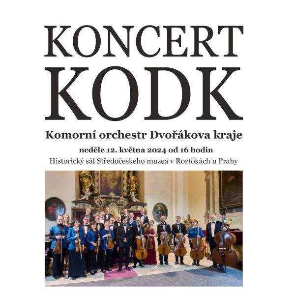 Koncert Komorního Orchestru Dvořákova Kraje
