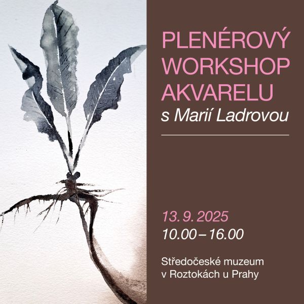 Plenérový workshop akvarelu s Marií Ladrovou II