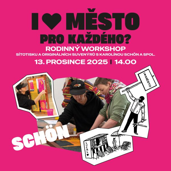 I love Město pro každého - workshop