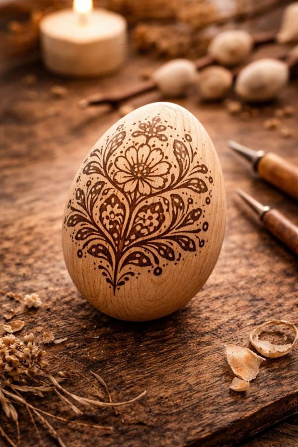 Velikonoční workshop 2026 - Pyrografické vejce