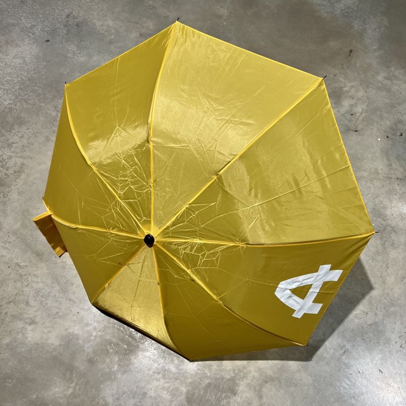Deštník skládací_žlutá